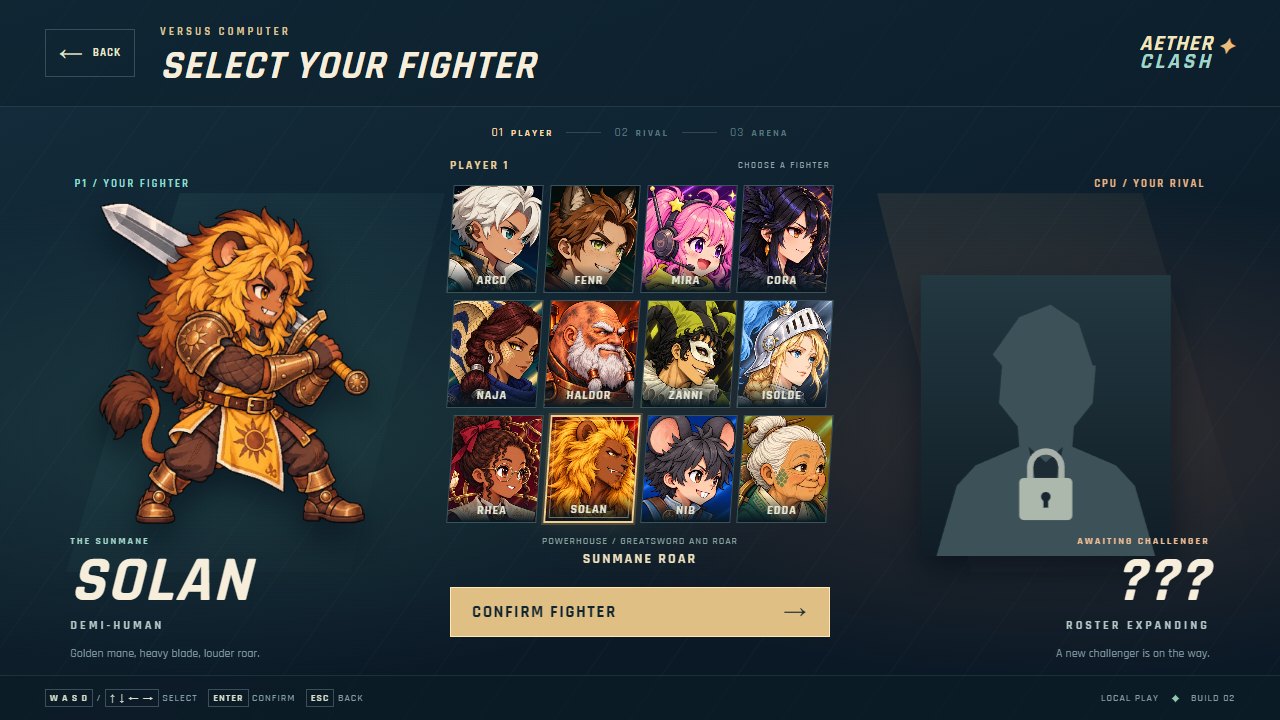 Character select